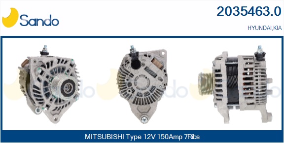 Alternatore SANDO 2035463.0