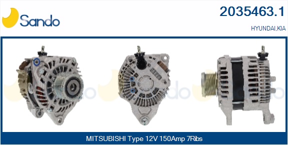 Alternatore SANDO 2035463.1