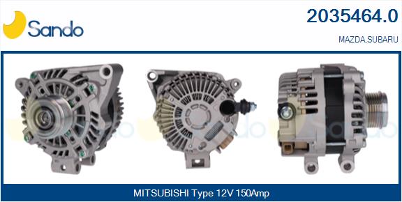 Alternatore SANDO 2035464.0