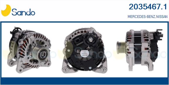 Alternatore SANDO 2035467.1