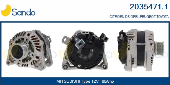 Alternatore SANDO 2035471.1