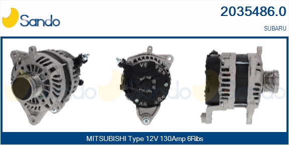 Alternatore SANDO 2035486.0