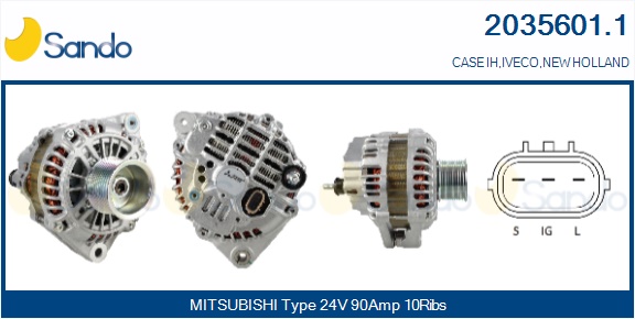  ALTERNATORE (ORIGINALE ) IVECO EUROTECH 98-