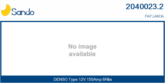 Alternatore SANDO 2040023.2