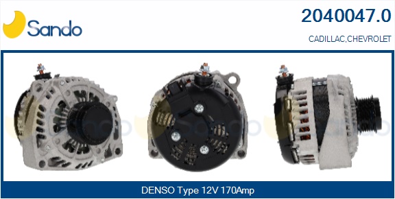 Alternatore SANDO 2040047.0