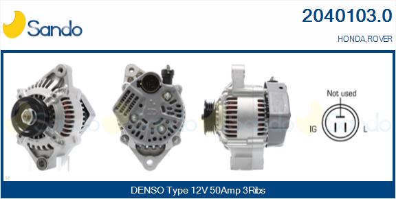 Alternatore SANDO 2040103.0