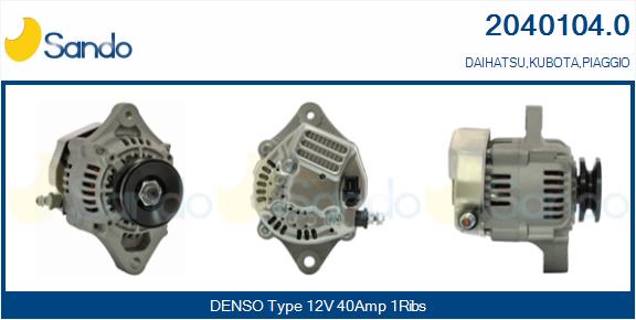  ALTERNATORE (ADATTABILE) PIAGGIO PORTER 1.0 -98