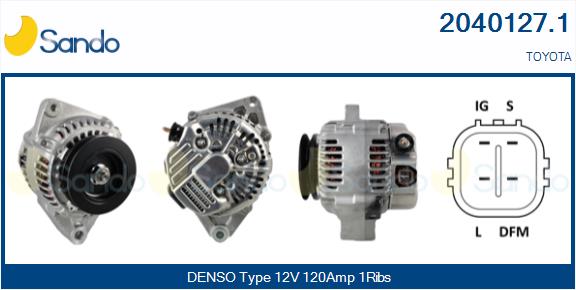 Alternatore SANDO 2040127.1