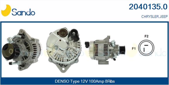 Alternatore SANDO 2040135.0