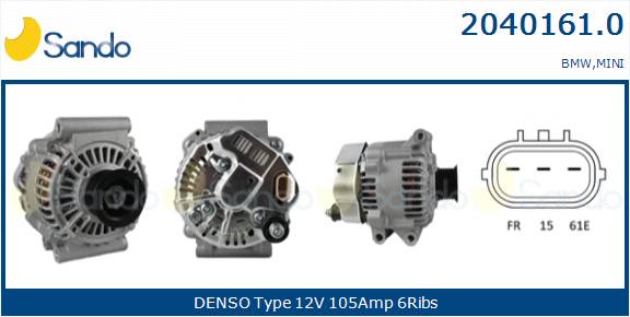  ALTERNATORE (ADATTABILE) MINI MINI COOPER 1.6 -06