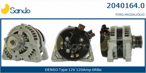  ALTERNATORE (ADATTABILE) FORD C-MAX 1.6 TDCI -10