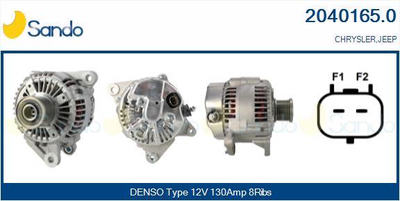 Alternatore SANDO 2040165.0