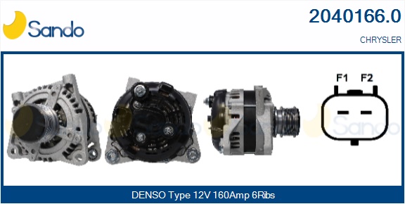  ALTERNATORE (ADATTABILE) CHRYS VOYAGER 2.5CRD -08