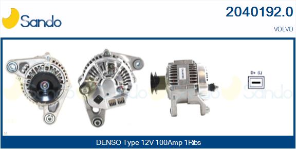 Alternatore SANDO 2040192.0