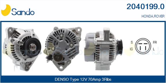 Alternatore SANDO 2040199.0