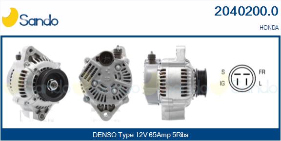 Alternatore SANDO 2040200.0
