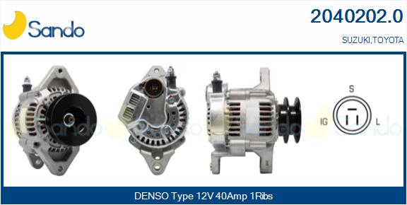 Alternatore SANDO 2040202.0