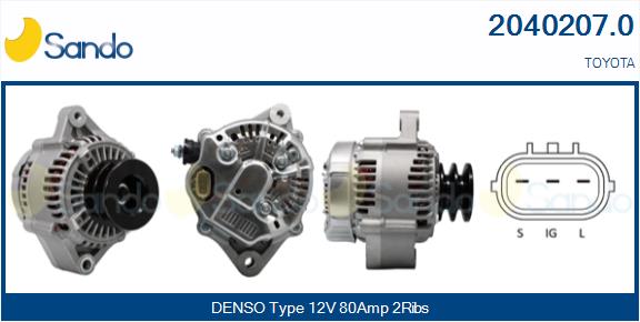 ALTERNATORE (ADATTABILE) TOYOTA 4 RUNNER 3.0TD -02