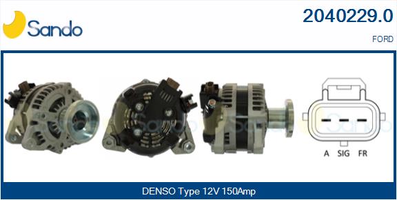 Alternatore SANDO 2040229.0