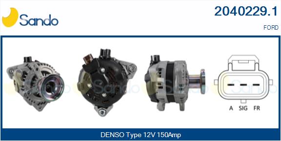 Alternatore SANDO 2040229.1