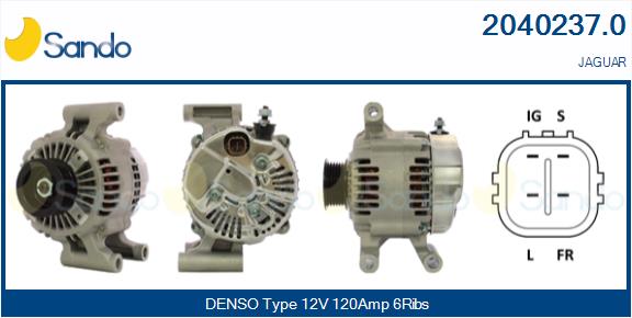 Alternatore SANDO 2040237.0