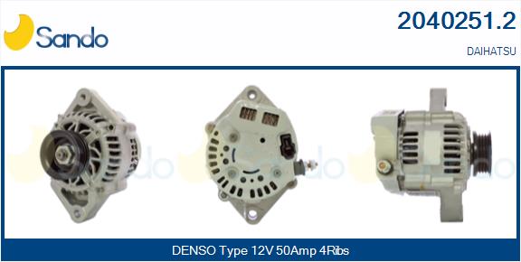 Alternatore SANDO 2040251.2