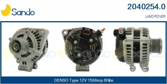  ALTERNATORE (ADATTABILE) L.ROVER DISCOVERY 2.7TD -09