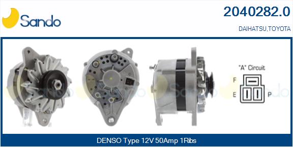 Alternatore SANDO 2040282.0
