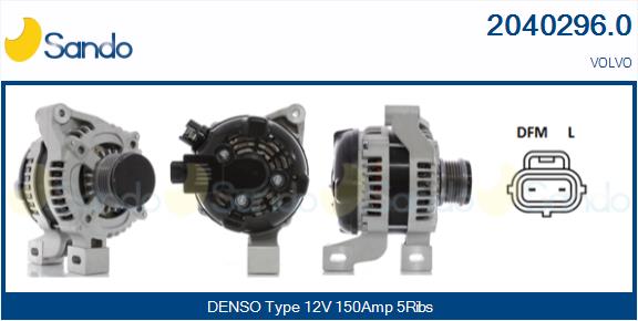 Alternatore SANDO 2040296.0