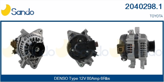  ALTERNATORE (ORIGINALE) TOYOTA URBAN CRUISER 1.33 -16