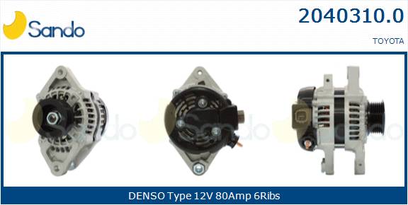  ALTERNATORE (ADATTABILE) TOYOTA YARIS 1.0 GPL -11