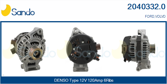 Alternatore SANDO 2040332.0