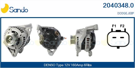 Alternatore SANDO 2040348.0
