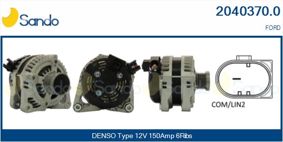 Alternatore SANDO 2040370.0