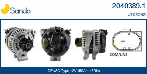  ALTERNATORE (ORIGINALE) L.ROVER R.ROVER 3.0TD 10-