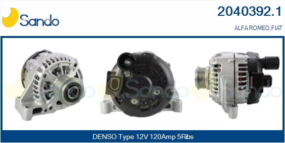 Alternatore SANDO 2040392.1