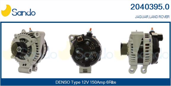 Alternatore SANDO 2040395.0