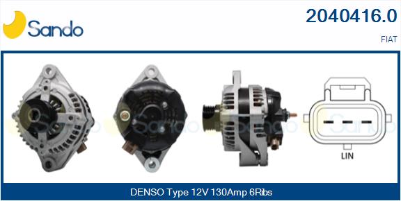  ALTERNATORE (ADATTABILE) FIAT FREEMONT 2.0JTD 11-