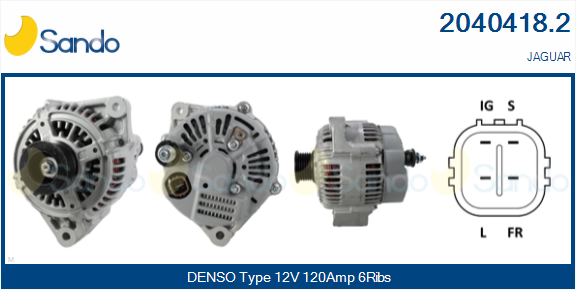 Alternatore SANDO 2040418.2