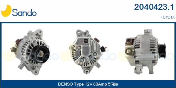  ALTERNATORE (ORIGINALE) TOYOTA