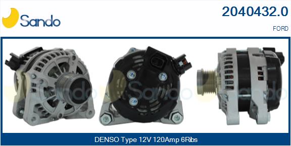 Alternatore SANDO 2040432.0