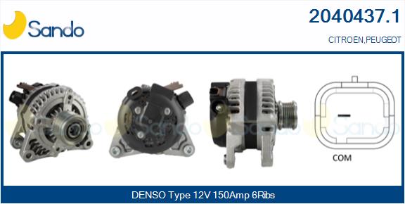 Alternatore SANDO 2040437.1