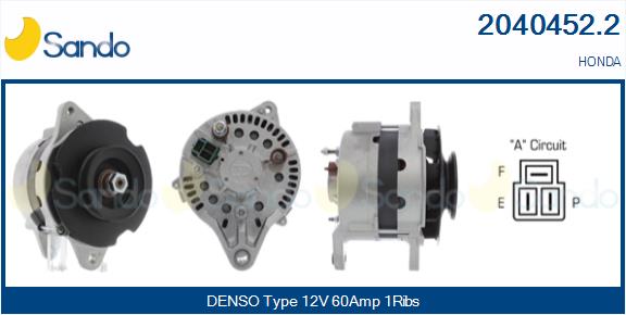 Alternatore SANDO 2040452.2