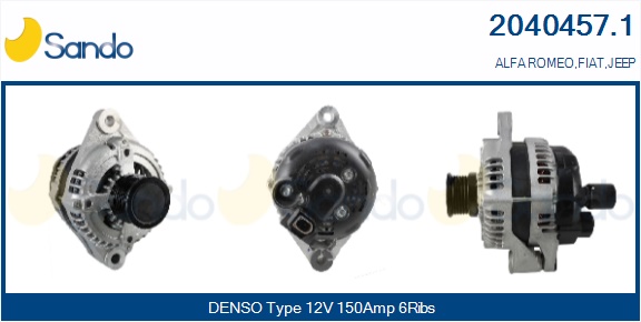  ALTERNATORE (ORIGINALE) ALFA. FIAT. JEEP