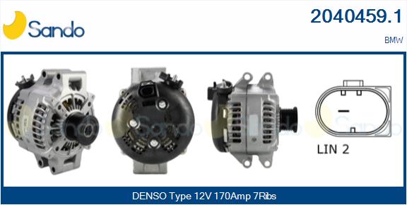 Alternatore SANDO 2040459.1