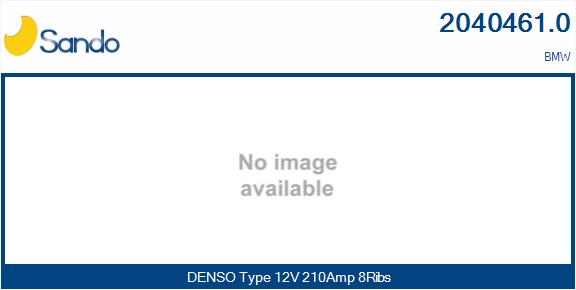 Alternatore SANDO 2040461.0