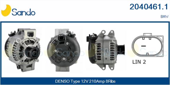 Alternatore SANDO 2040461.1