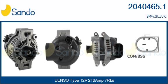 Alternatore SANDO 2040465.1