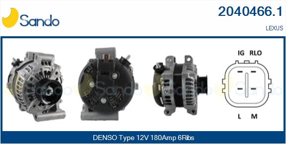 Alternatore SANDO 2040466.1
