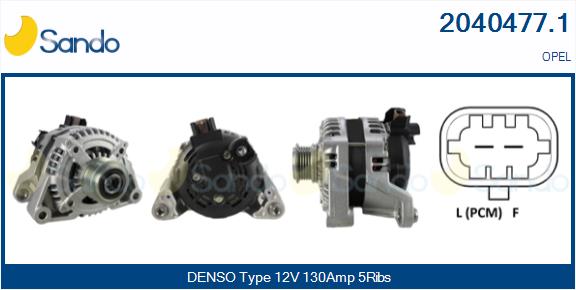 Alternatore SANDO 2040477.1